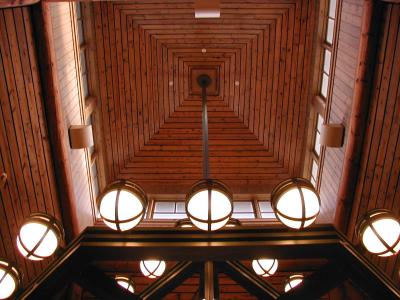 New York State Thruway Rest Area Ceiling