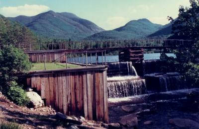 Marcy Dam in the Adirondack High Peaks