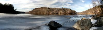 Bend in Hudson River