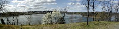 Cohoes NY from Peebles Island