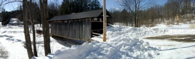 Salisbury Center Bridge in Winter