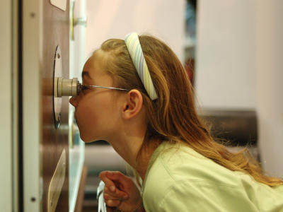 At the science museum