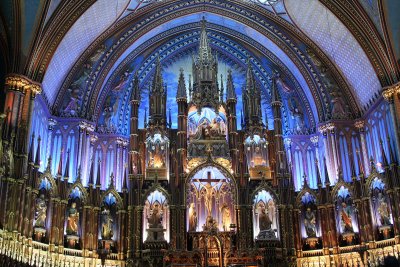 Basilica Notre Dame, Montreal