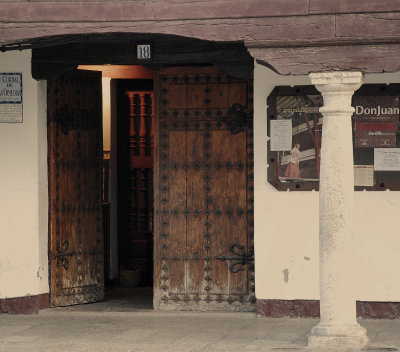 Entrance to the ancient theatre (XVI Century).