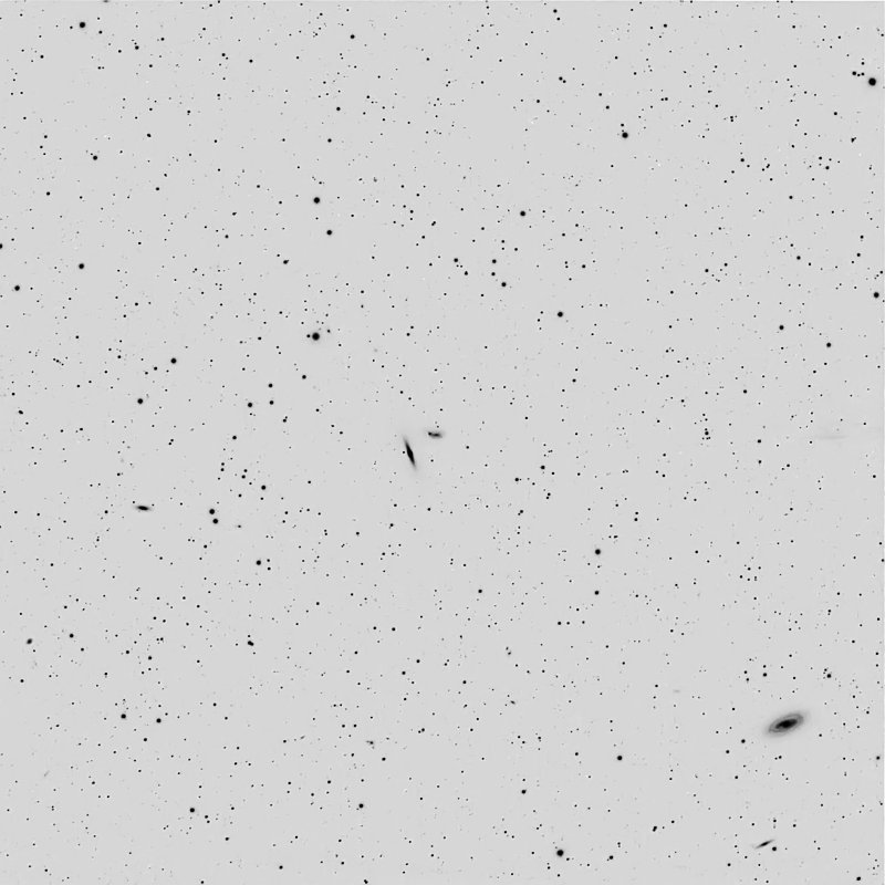 More Dorado Galaxies (Negative View)