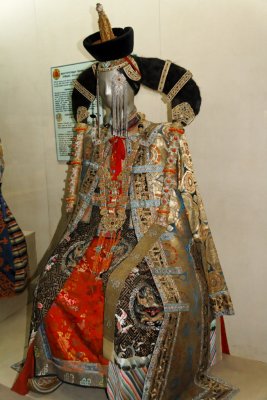 Traditional woman's costume, National History Museum