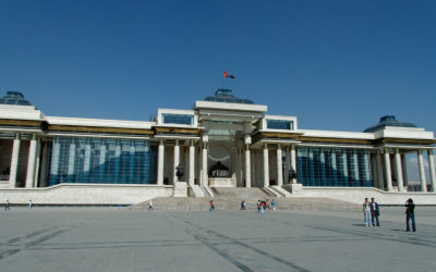 Parliament House, Sukhbaatar Square
