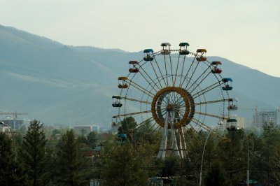 Ferris wheel at Nairamdal Park
