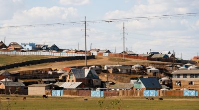 Residences in suburban Ulaanbaatar