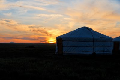 Southern Gobi Sunset