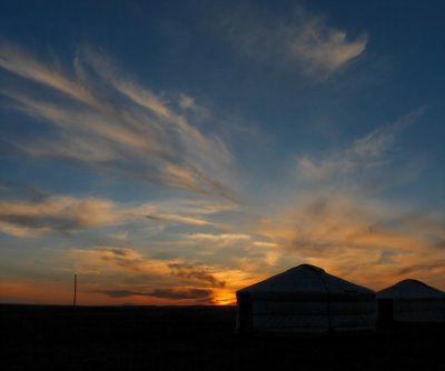 Southern Gobi Sunset