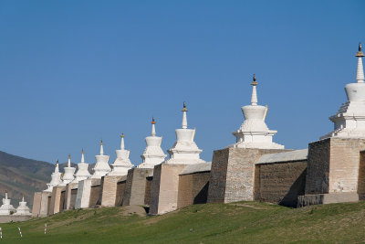 Outer wall of Erdene Zuu Monestary