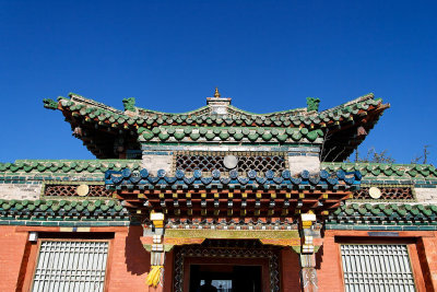 One of the temples inside Erdene Zuu Monestary