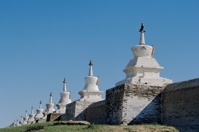 Outer wall of Erdene Zuu Monestary