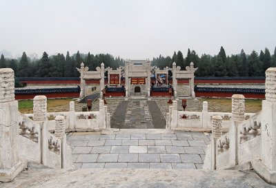 View from the top of the Round Altar, Temple of Heaven