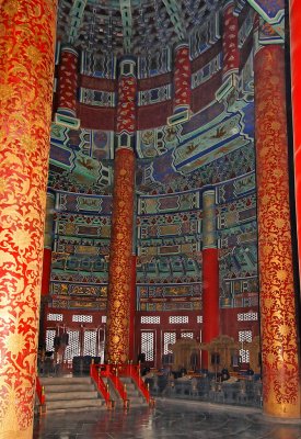 Interior of the Temple of Prayer for Good Harvest