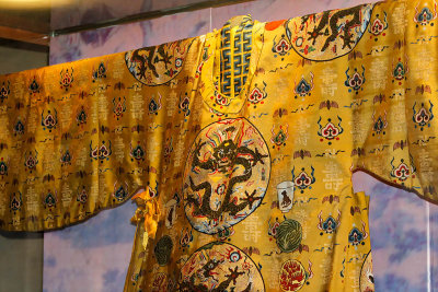 Robe worn by the Emperor -- yellow being a color reserved exclusively for him
