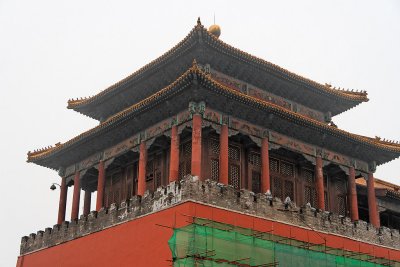 Tower on Meridian Gate, Forbidden City