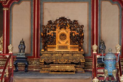 A Throne Room in the Forbidden City