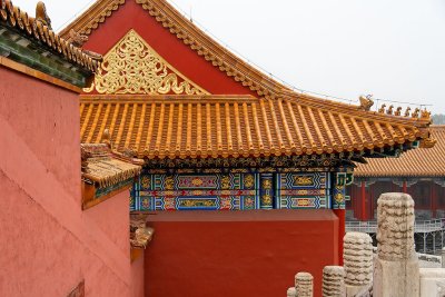 Roof detail, Forbidden City