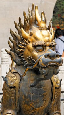 Lion statue, Forbidden City