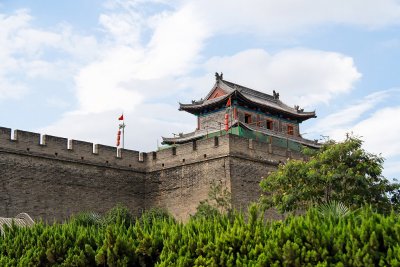 Tower on the Xi'an City Wall.