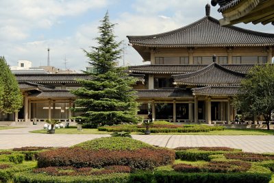 Shaanxi History Museum, with Tang Dynasty architecture