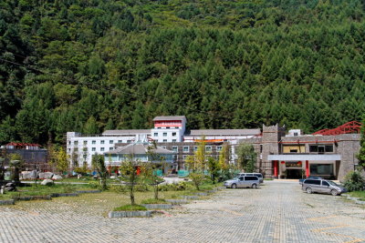 Wolong Hotel, where we stayed