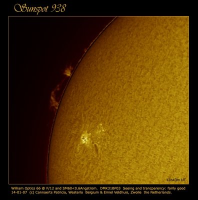 Sunspot 938