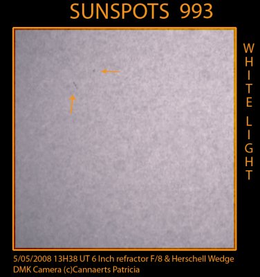 sunspots 993