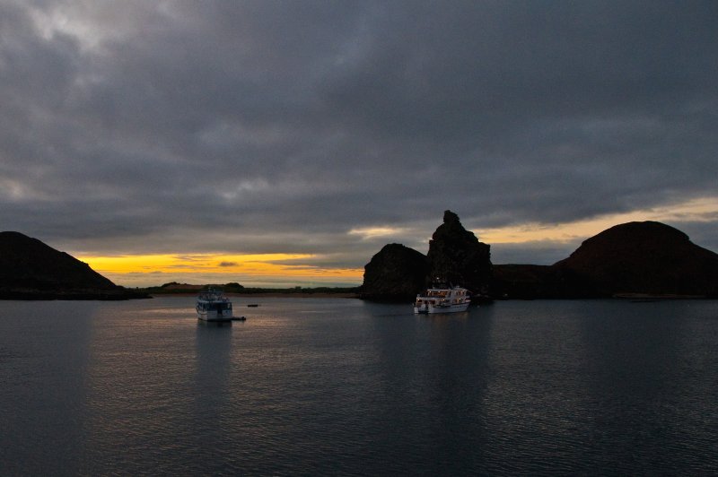 Sunrise at Bartolome Island