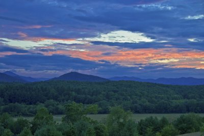 Asheville NC Sunset