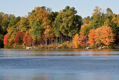 Fall on Lake Montclair