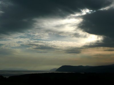 Dawn over Penmaenmawr.