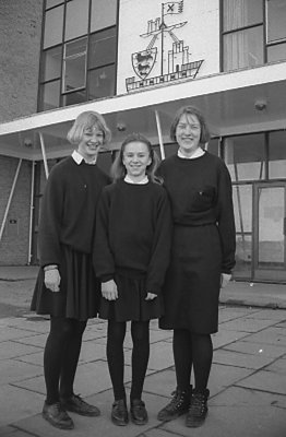 Disgyblion Ysgol David Hughes Ion 1991.jpg