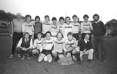 Llanfairpwll 1983 Ffeinal Dargie Cup.