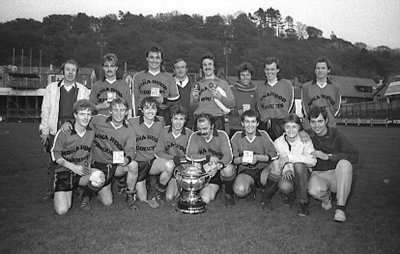 Gwalchmai F.C. ffeinal Dargie Cup 1983