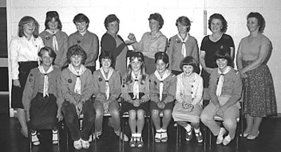 Guides Brynsiencyn 1983.