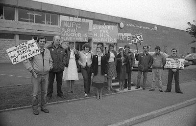 Protest Health Works J.P Woods1982.