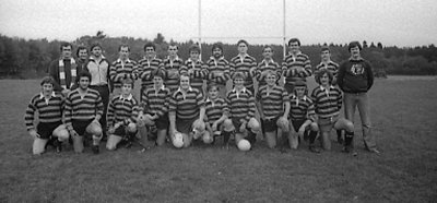 Tim Rygbi Porthaethwy 1984.