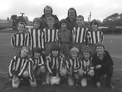 Juniors Llandegfan 1981.