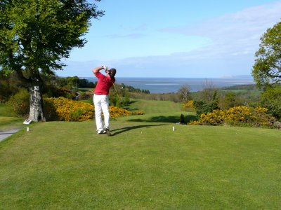 Paul LL Williams. 16th tee