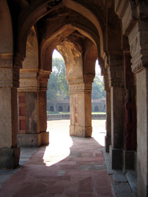 near Humayun's tomb, Delhi, India