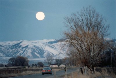 the Moon from Idaho