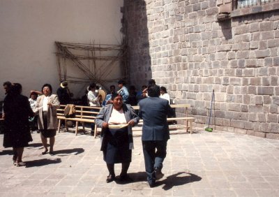 Hankerchief Dance, La Paz, Bolivia