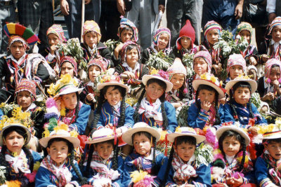 kids in Cusco, Peru