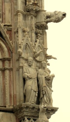 Siena Duomo Fascade Detail 02
