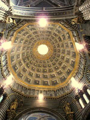 Siena Duomo Interior Dome 01