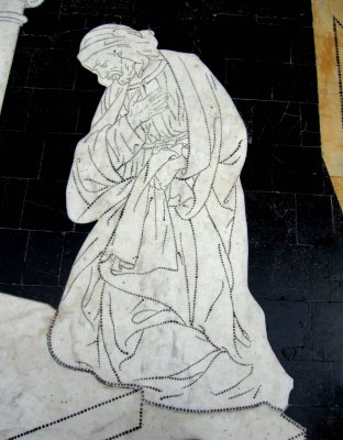 Siena Duomo Floor Graffiti 04