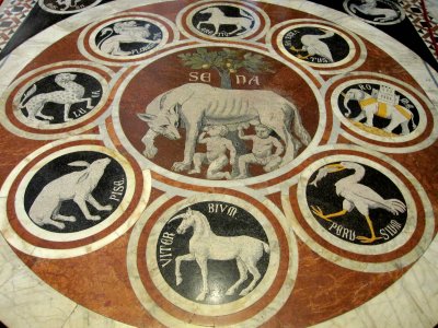 Siena Duomo Floor Mosiac 01